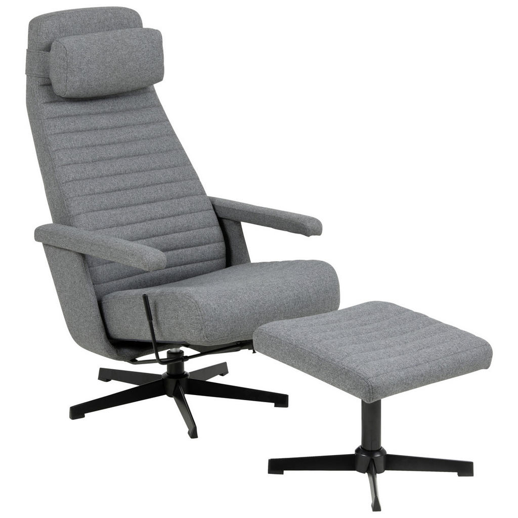 Livetastic RELAXAČNÍ KŘESLO S TABURETEM