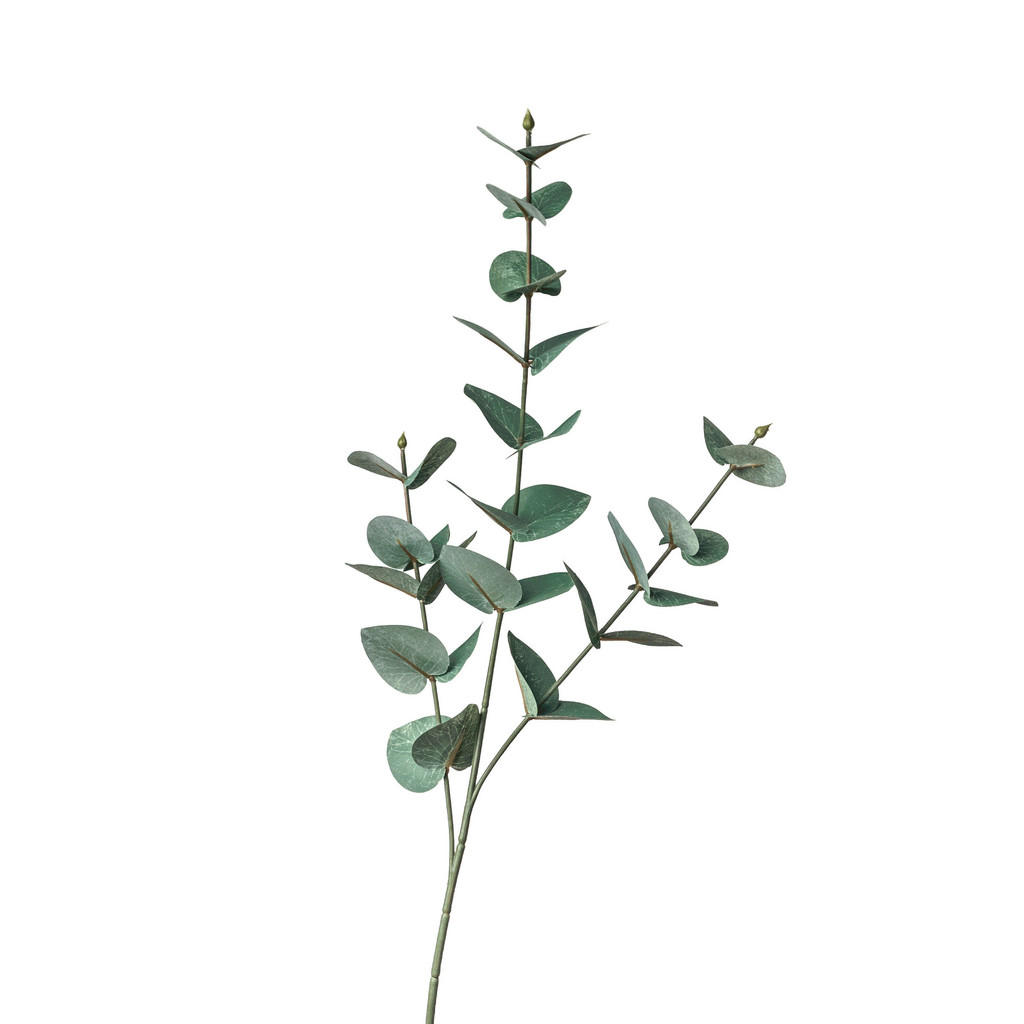 DEKORAČNÍ VĚTVIČKA eukalyptus/blahovičník 68 cm