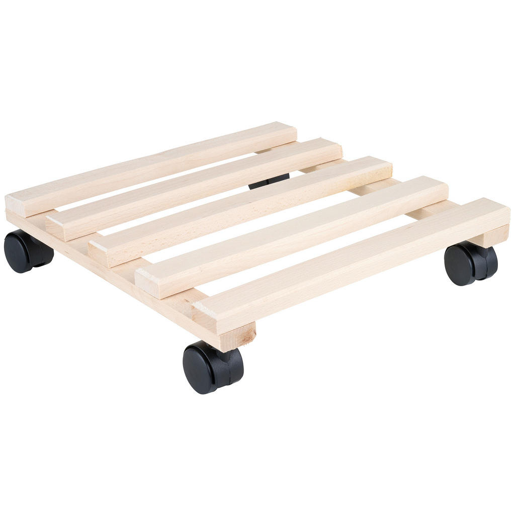 Homeware POJÍZDNÝ PODSTAVEC dřevo
