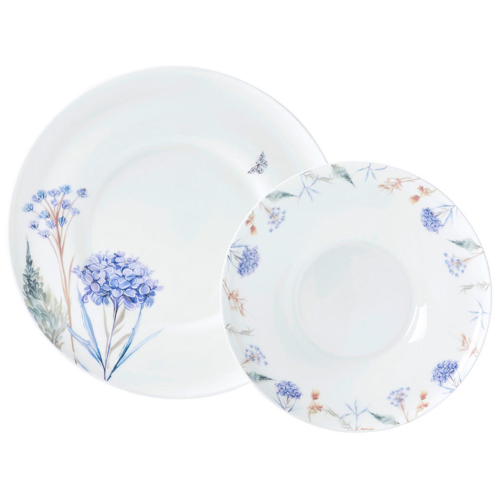 Novel JÍDELNÍ SOUPRAVA jemný kostní porcelán (fine bone china) keramika Novel