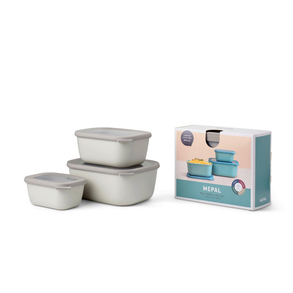 Mepal SADA DÓZ NA POTRAVINY 3dílné Mepal