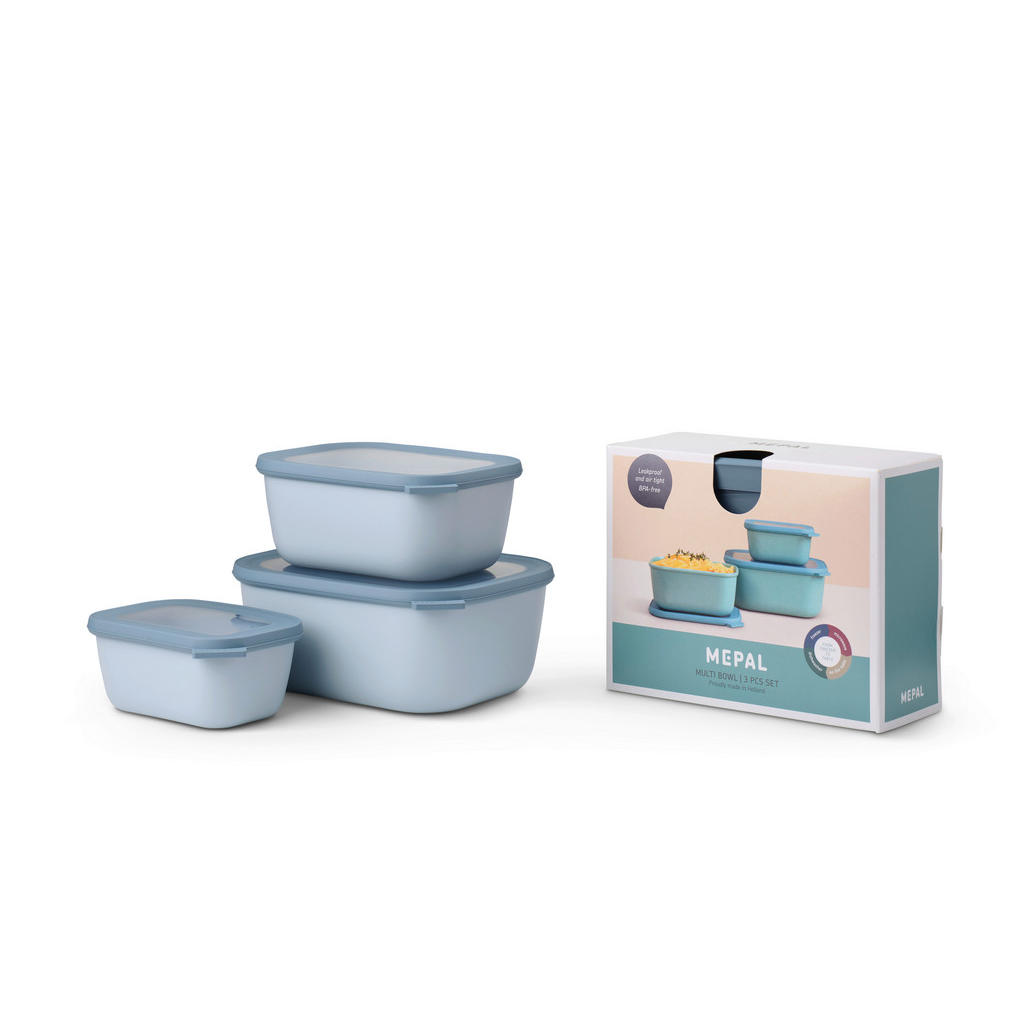 Mepal SADA DÓZ NA POTRAVINY 3dílné Mepal